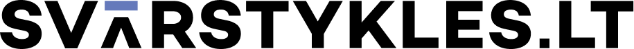 SVARSTYKLES.LT